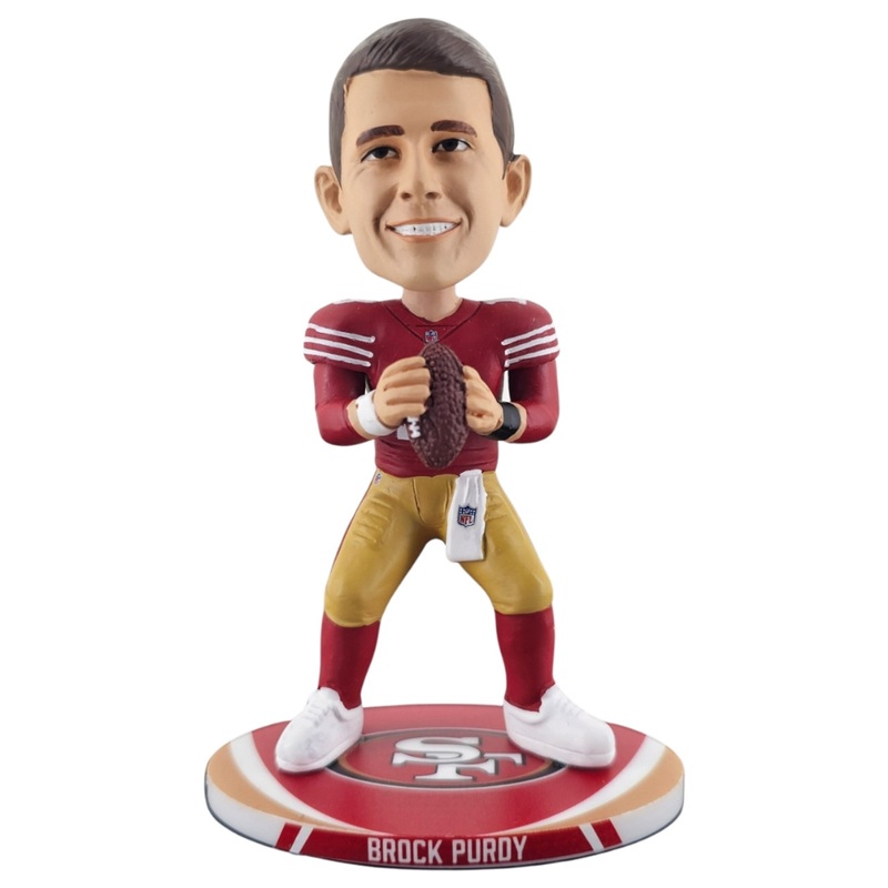 Brock Purdy San Francisco 49ers 2024 Superstar Series 5″ Bobblehead Bobble Head Doll