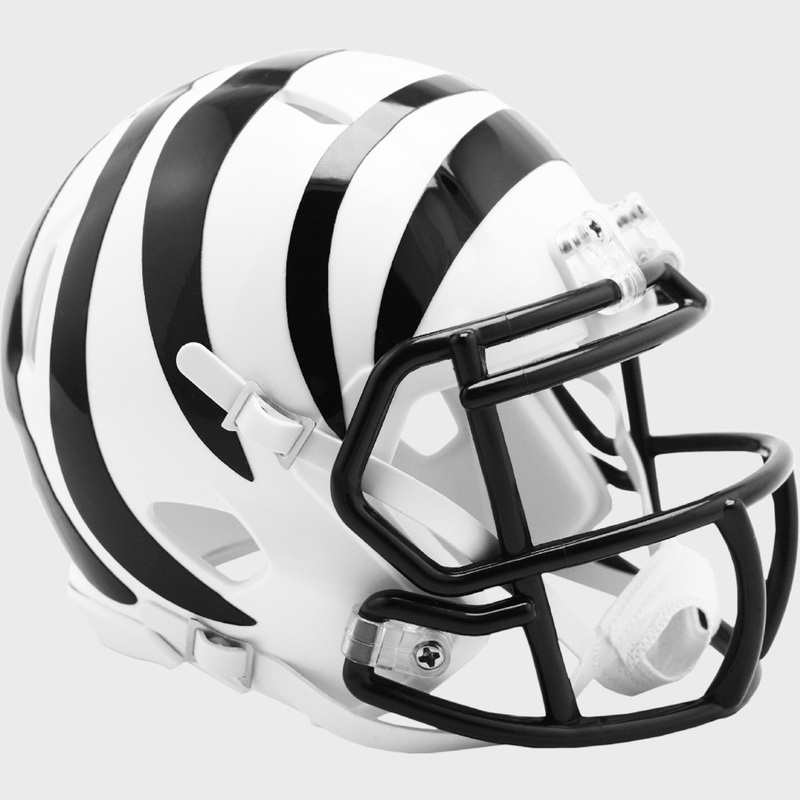 Cincinnati Bengals 2022 Alternate On-Field NFL Revolution SPEED Mini Football Helmet