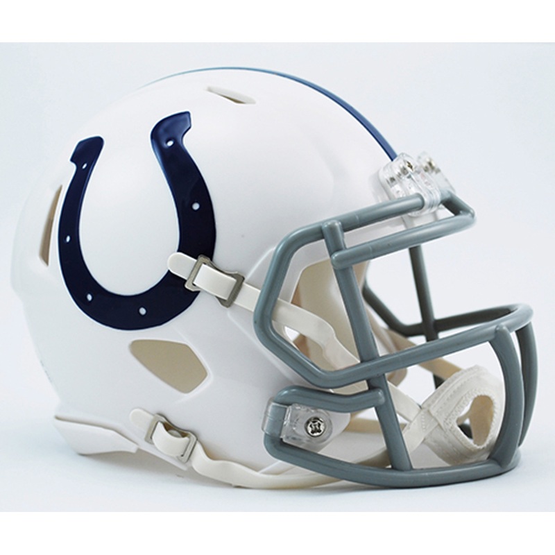 Indianapolis Colts 2004 to 2019 Revolution SPEED Mini Football Helmet