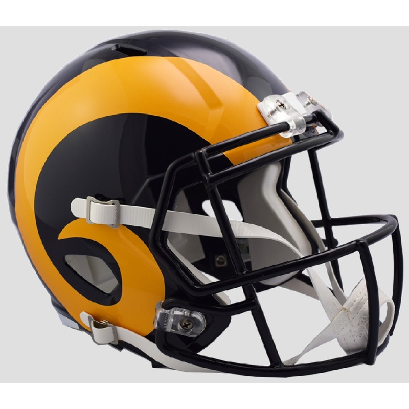 Los Angeles Rams 1981-99 Retro Throwback SPEED Riddell Full Size Replica Football Helmet