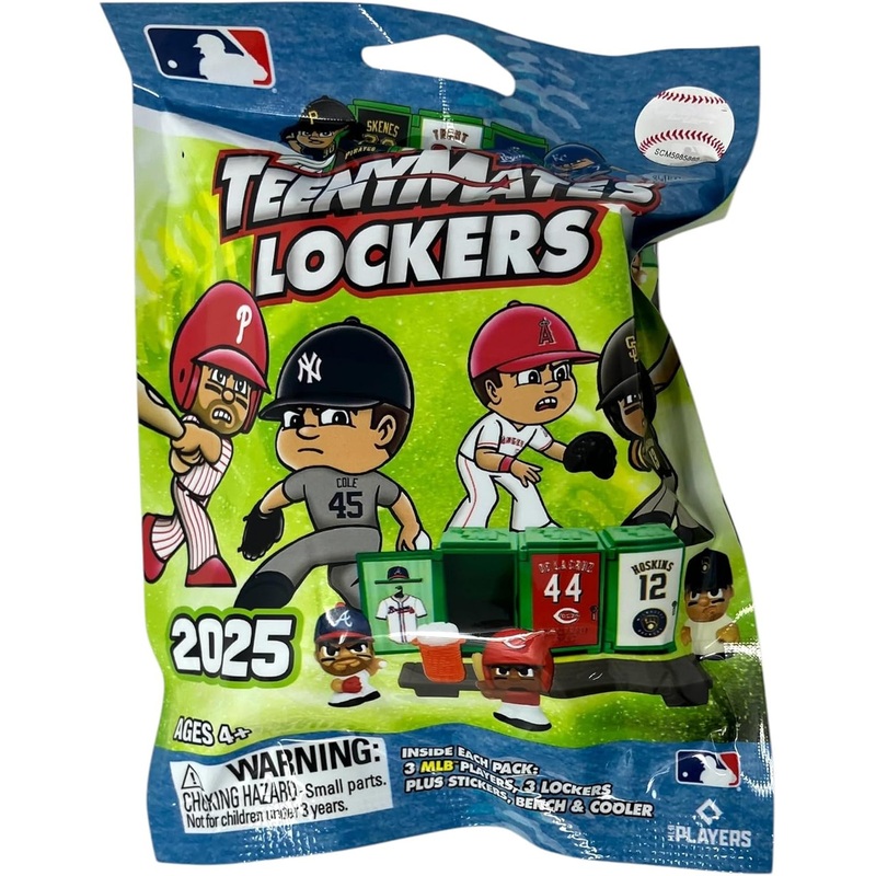 MLB TeenyMates Locker Room Set 2025 Series 12