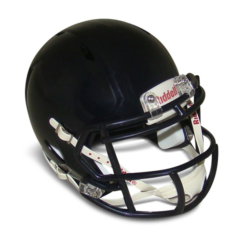 Navy Blue Blank Riddell Revolution SPEED Mini Football Helmet