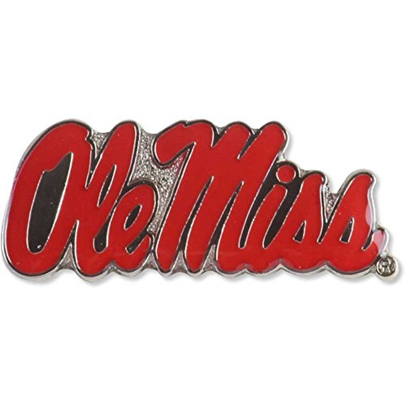 NCAA Mississippi Ole Miss Rebels Logo Lapel Pin