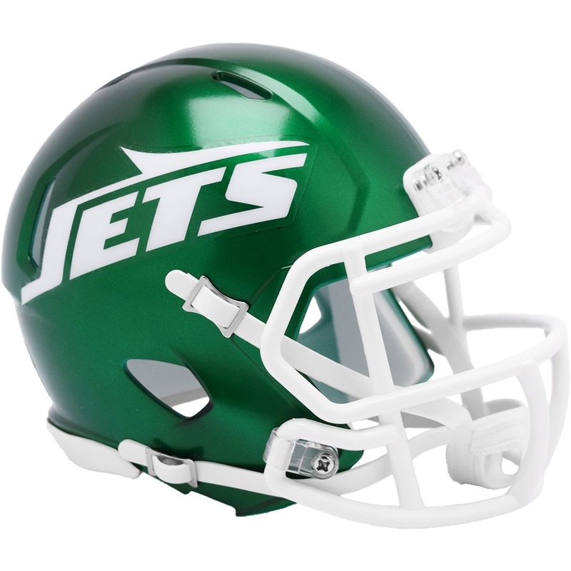 New York Jets New 2024 Revolution SPEED Mini Football Helmet