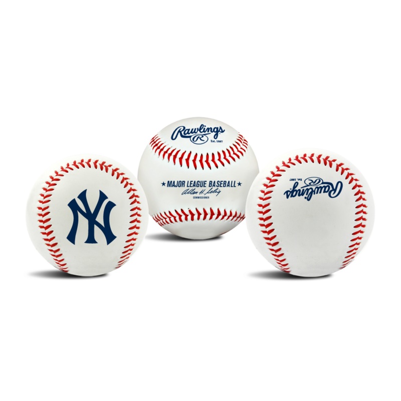 New York Yankees Rawlings “The Original” Team Logo Baseball