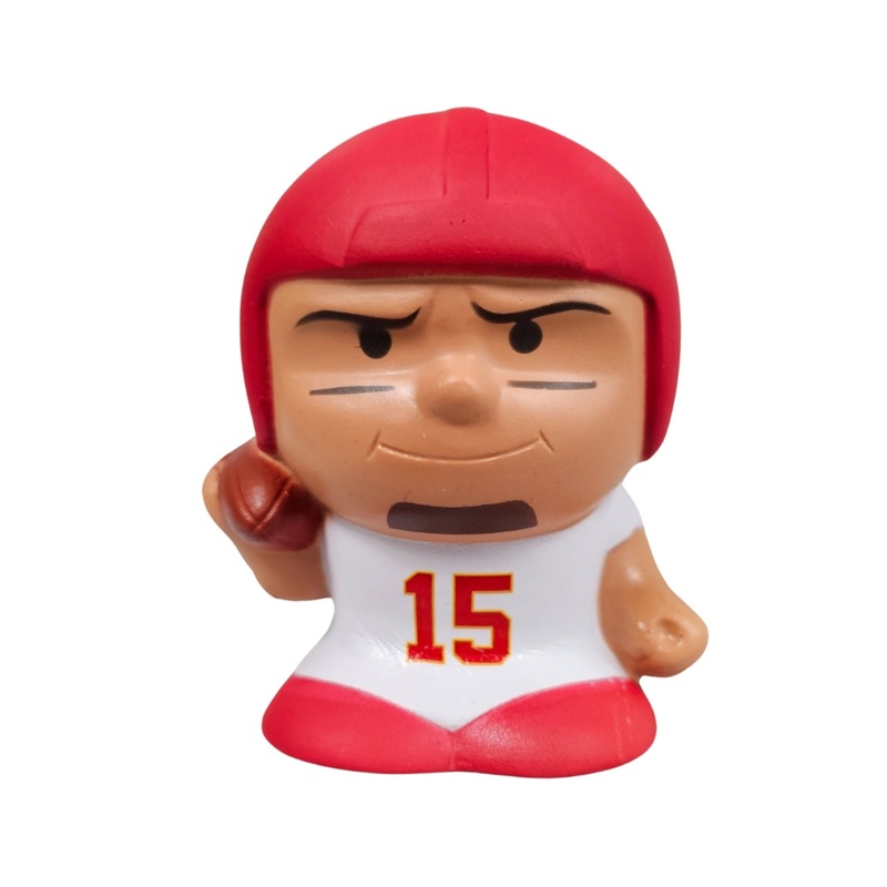 Patrick Mahomes Kansas City Chiefs # 15 Series 4 Jumbo SqueezyMate NFL Figurine