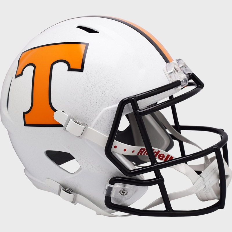 Tennessee Volunteers Dark Mode NCAA SPEED Riddell Full Size Replica Football Helmet