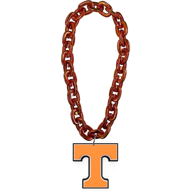Tennessee Volunteers NCAA Touchdown Fan Chain 10 Inch 3D Foam Necklace