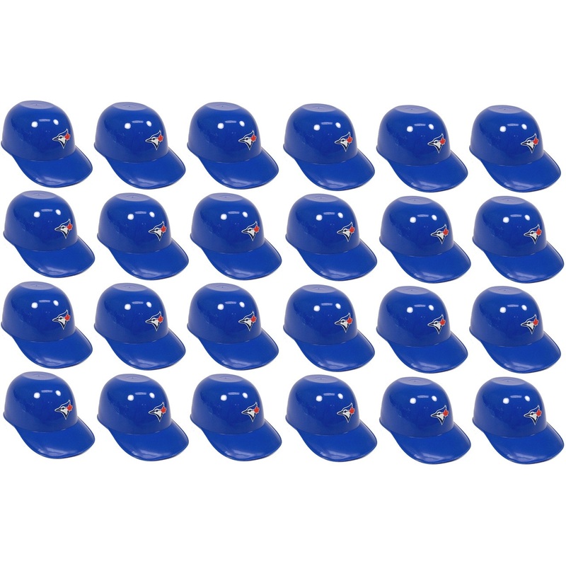 Toronto Blue Jays MLB 8oz Snack Size / Ice Cream Mini Baseball Helmets – Quantity 24
