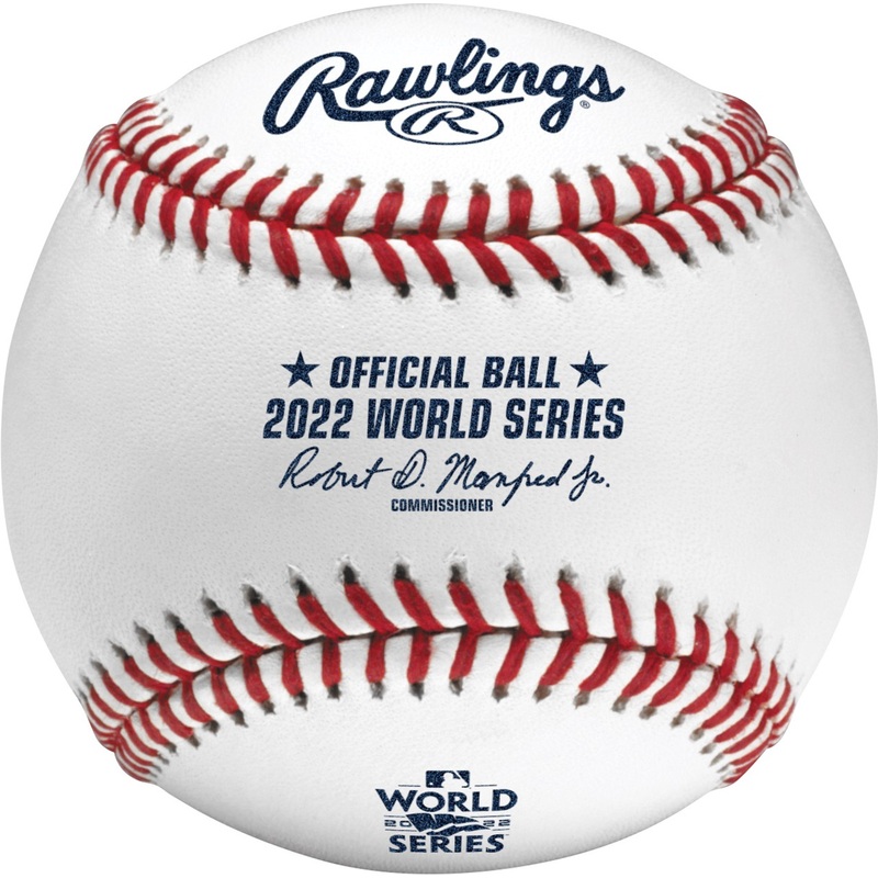 2022 World Series MLB Rawlings Official Baseball in Box