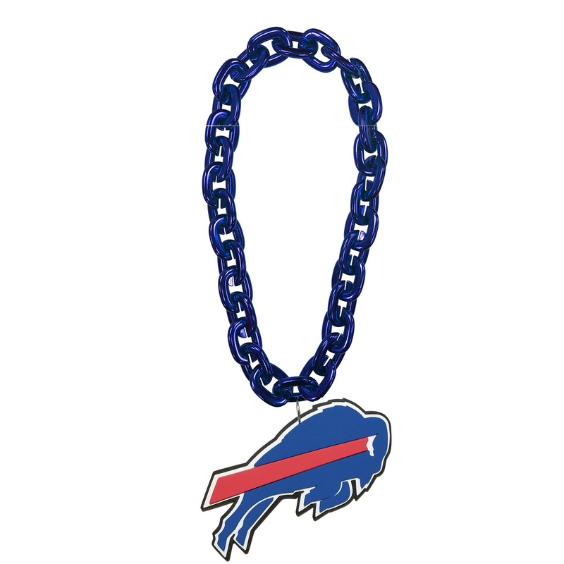 Buffalo Bills NFL Touchdown Fan Chain 10 Inch 3D Foam Necklace