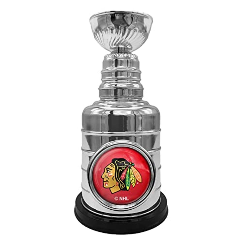Chicago Blackhawks NHL Mini 3″ Stanley Cup Champions Replica Trophy