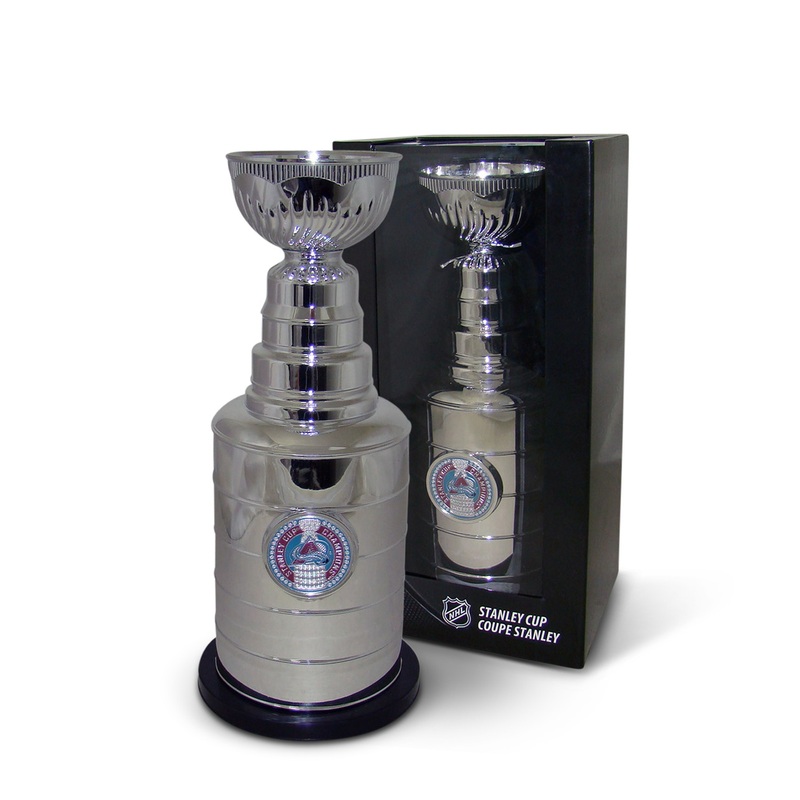 Colorado Avalanche NHL Stanley Cup Chrome 14″ Trophy Coin Bank