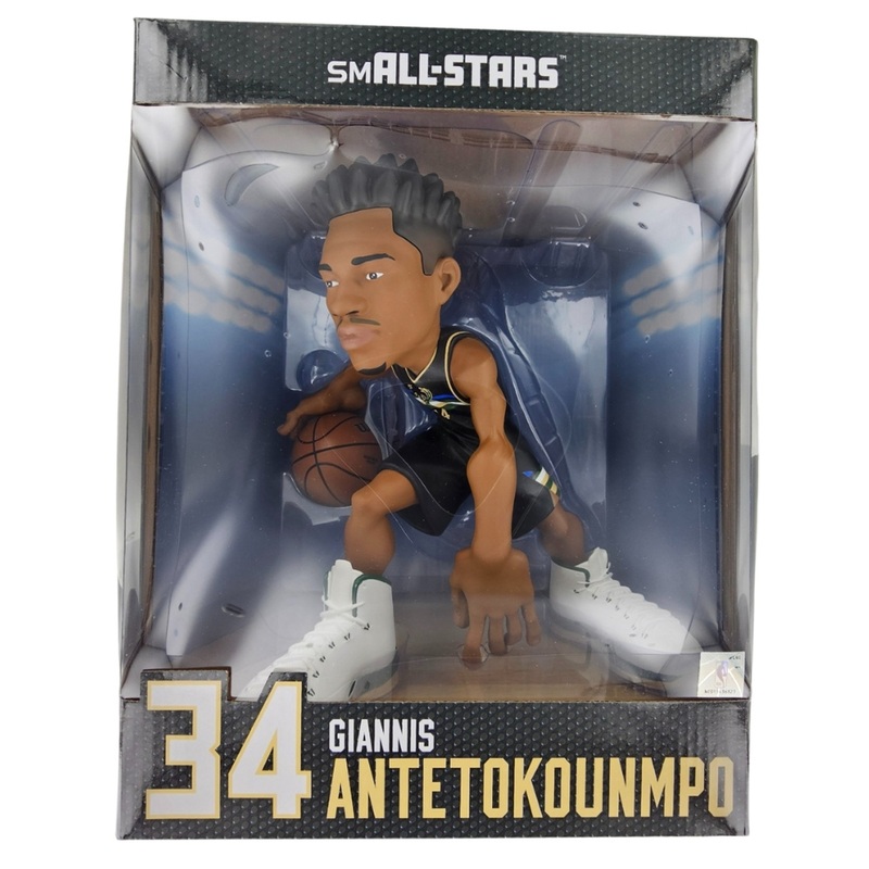 Giannis Antetokounmpo Milwaukee Bucks GameChanger Small-Stars 12″ Vinyl Figurine – Dark Uniform