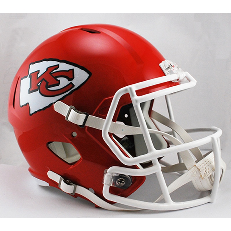 Kansas City Chiefs SPEED Riddell Full Size Replica Helmet