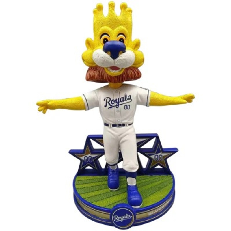 Kansas City Royals Mascot Sluggerrr Superstar Series 8.5″ Bobblehead Bobble Head Doll