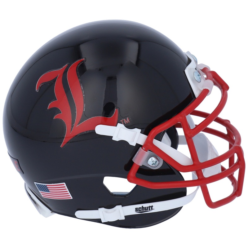 Louisville Cardinals The Ville Alternate Schutt Mini Authentic Football Helmet