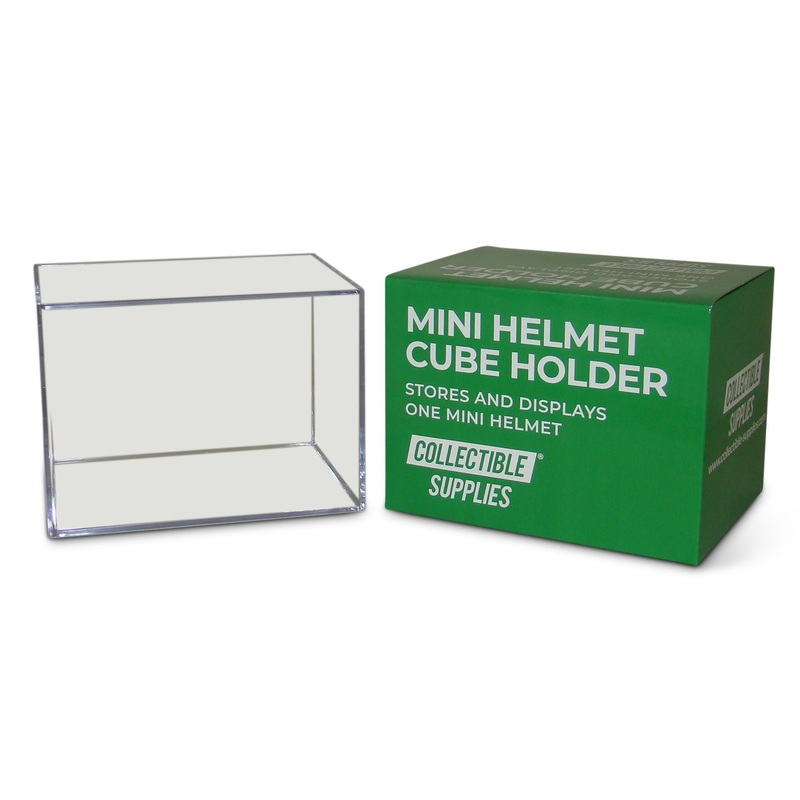 Mini Helmet Cube Display Case Holder for Football Mini Helmet