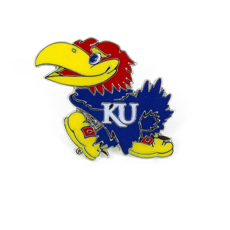 NCAA Kansas Jayhawks Logo Lapel Pin