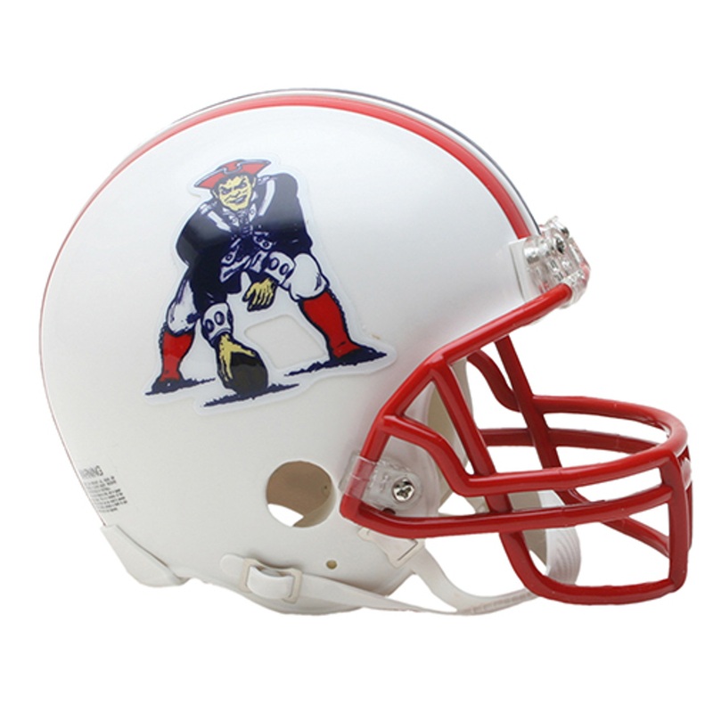 New England Patriots 1990-92 Riddell Mini Helmet