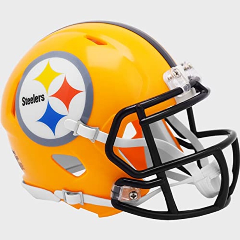 Pittsburgh Steelers 1962 Throwback Revolution Speed Mini Football Helmet
