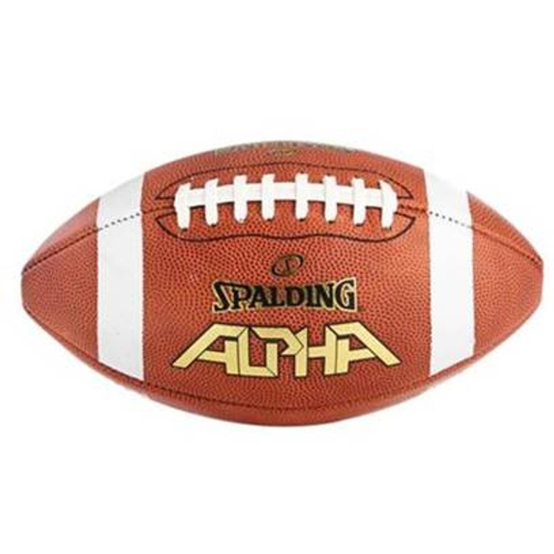 Spalding Alpha Official Full Size Leather Football