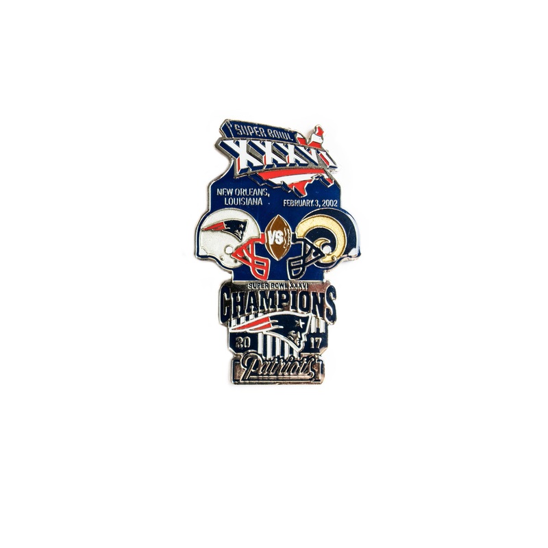 Super Bowl XXXVI (36) Commemorative Lapel Pin