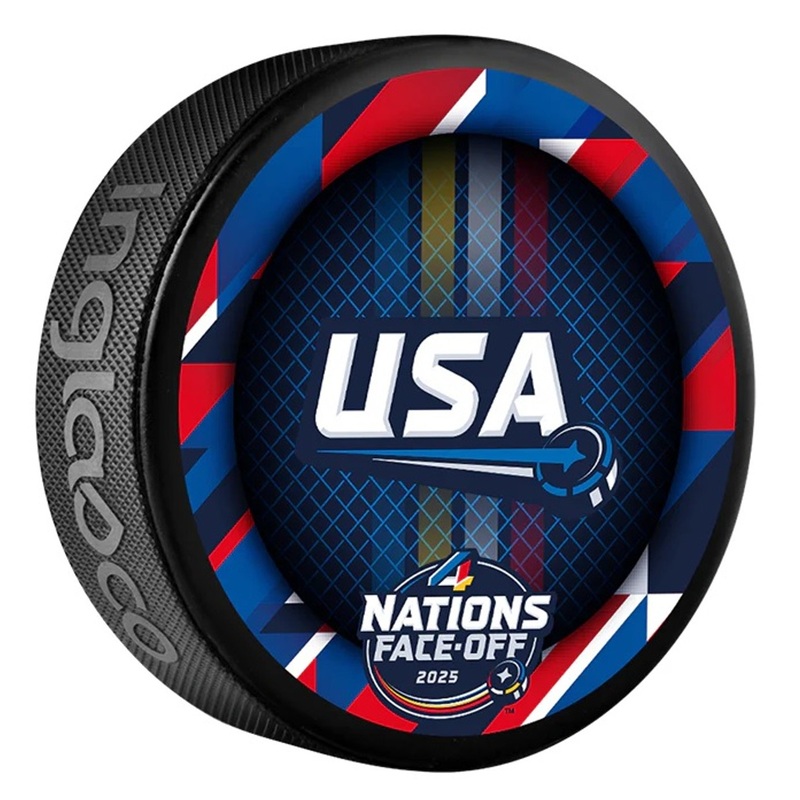 Team USA NHL Nations Face-Off 2025 Souvenir Collectors Puck