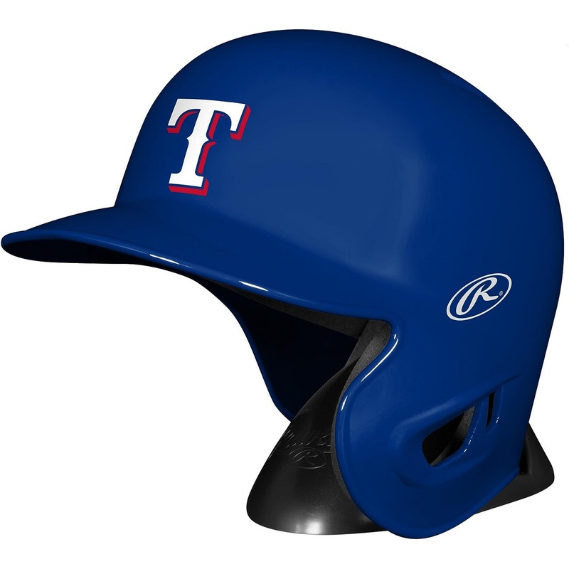 Texas Rangers MLB Rawlings Replica MLB Baseball Mini Helmet