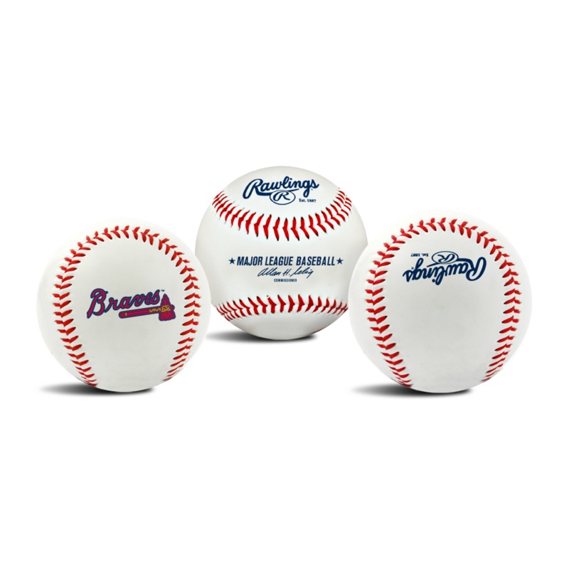 Atlanta Braves Rawlings “The Original” Team Logo Baseball
