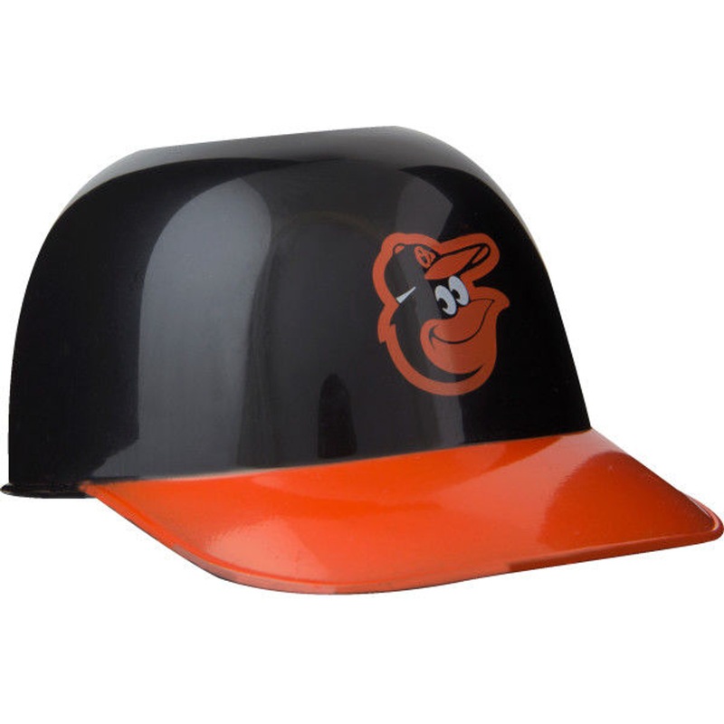 Baltimore Orioles MLB 8oz Snack Size / Ice Cream Mini Baseball Helmet – Quantity 1