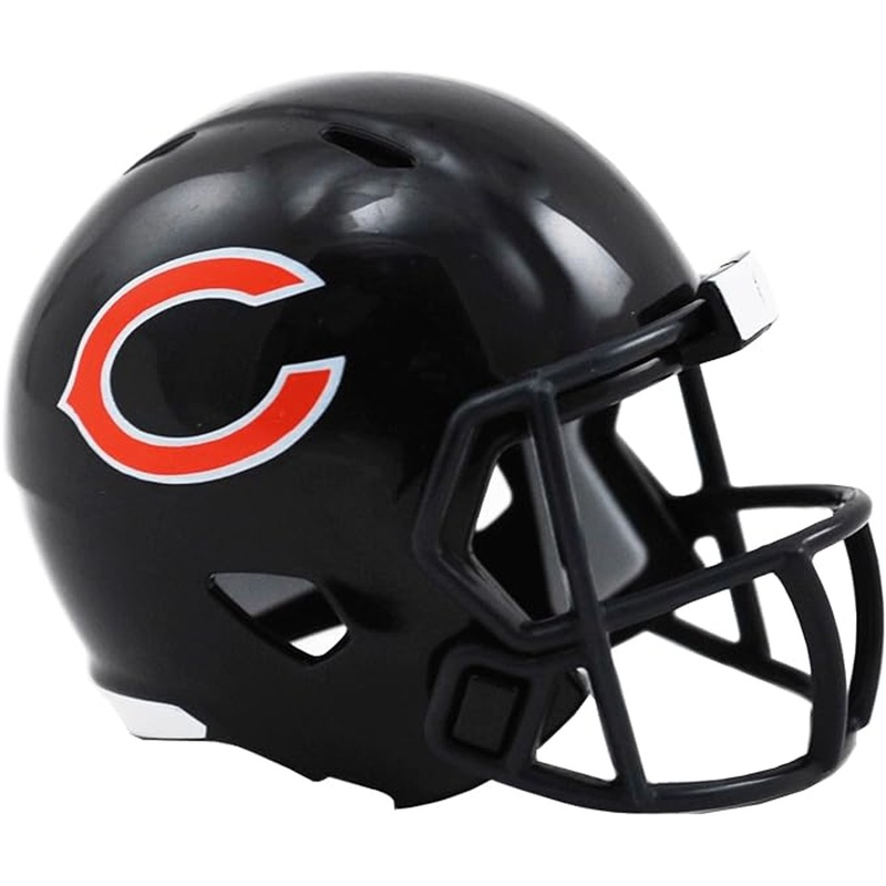 Chicago Bears Revolution Mini Pocket Pro Size Football Helmet
