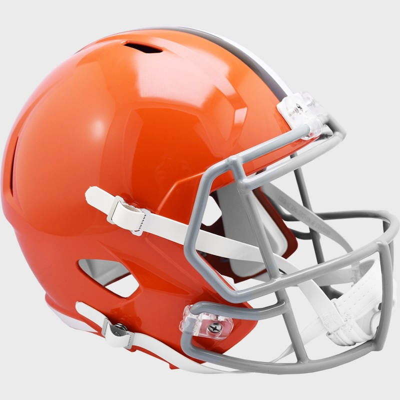 Cleveland Browns 1962-1974 Throwback SPEED Riddell Full Size Replica Football Helmet