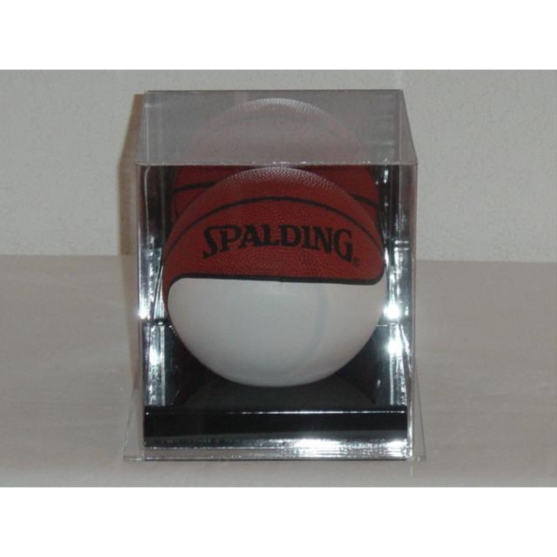 DELUXE MINI BASKETBALL DISPLAY CASE