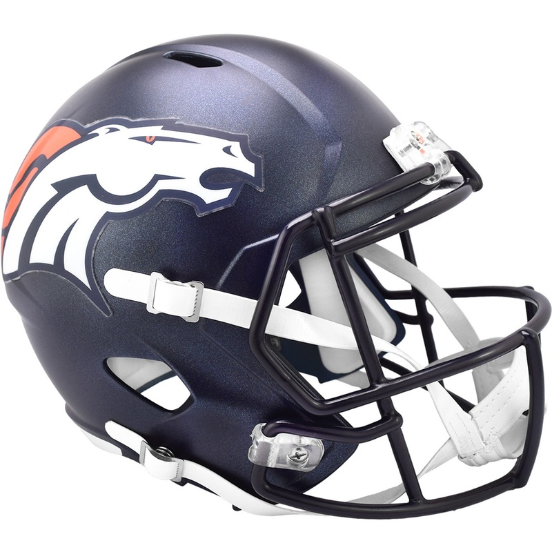 Denver Broncos New 2024 Revolution SPEED Full Size Replica Football Helmet