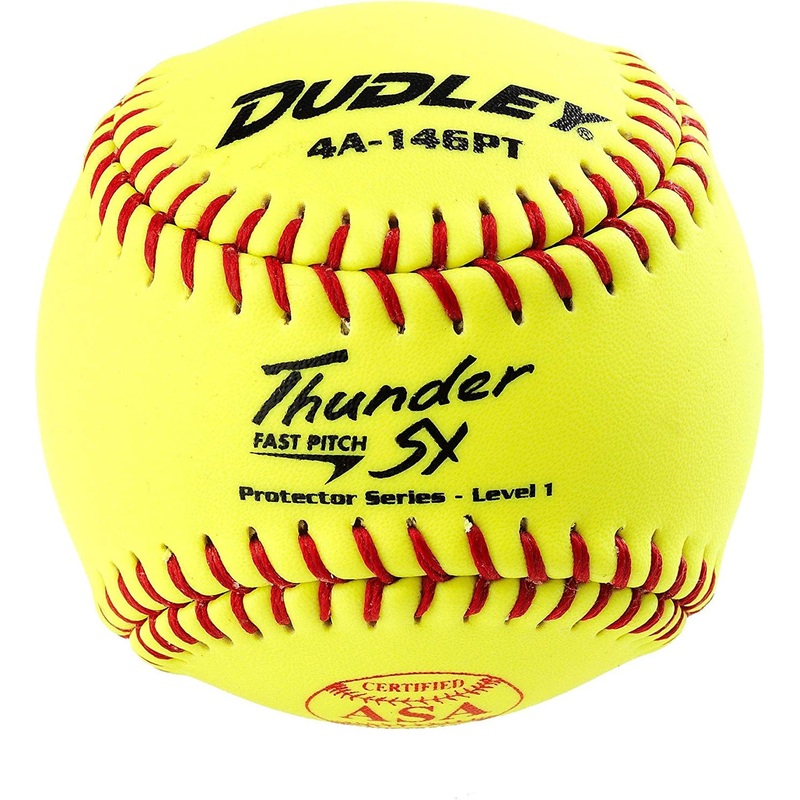 Dudley 10″ Thunder Sy Protector Level 1 Fastpitch Softballs (Dozen)
