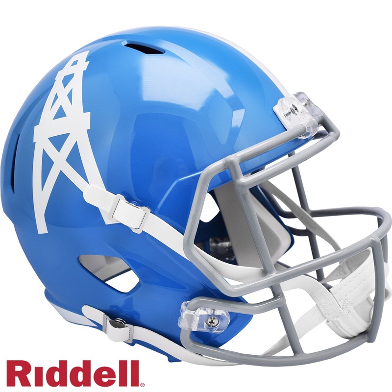 Houston Oilers 1960-62 Throwback SPEED Riddell Full Size Replica Football Helmet