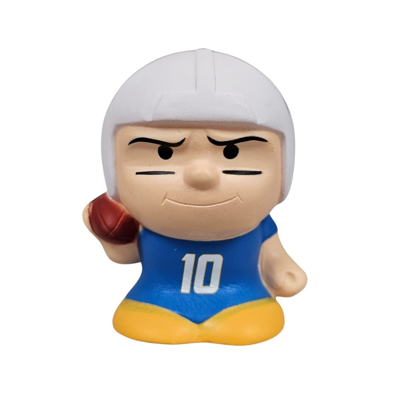Justin Herbert Los Angeles Chargers # 10 Series 4 Jumbo SqueezyMate NFL Figurine