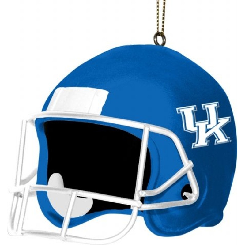 Kentucky Wildcats Team 3 inch Football Helmet Christmas Tree Ornament