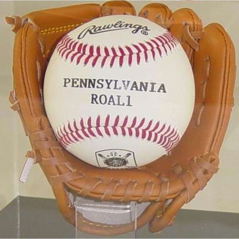 MINI BASEBALL GLOVE / MITT (No Display Case) Mini Mitt Only