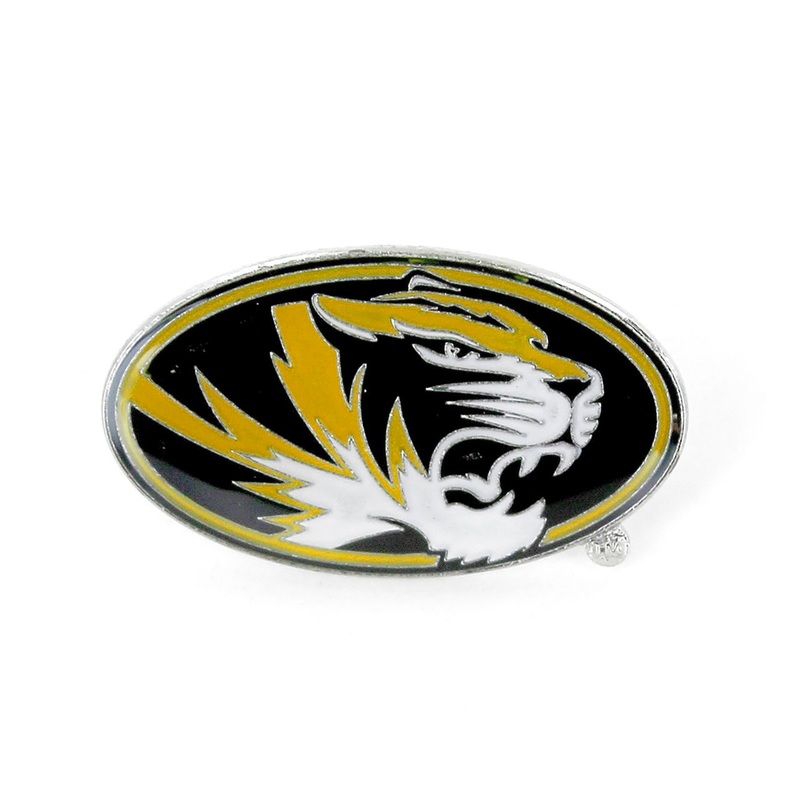 NCAA Missouri Tigers Logo Lapel Pin