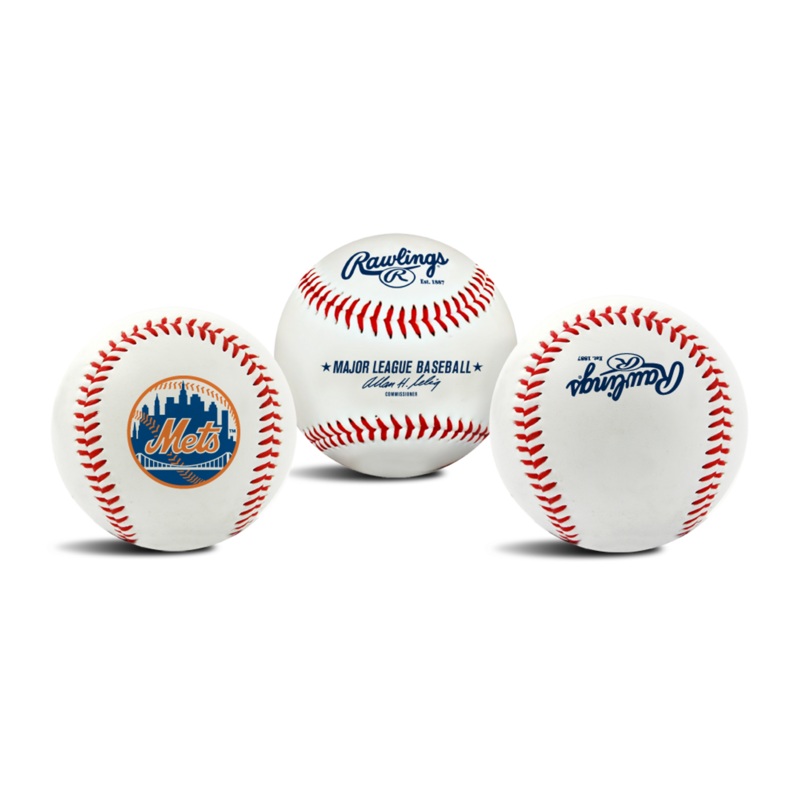 New York Mets Rawlings “The Original” Team Logo Baseball