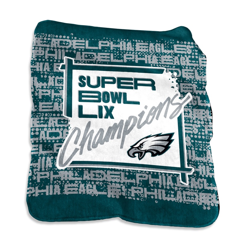 Philadelphia Eagles Super Bowl LIX 59 Champions 50″ x 60″ Silk Touch Throw Blanket