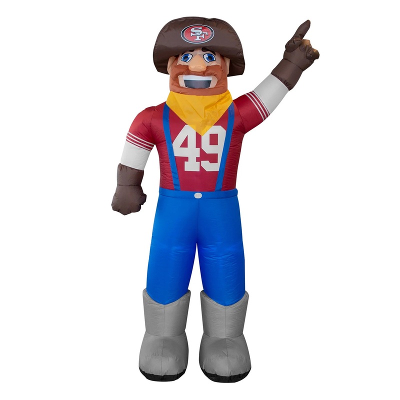 San Francisco 49ers 49er Mascot 7′ Tall NFL Inflatable