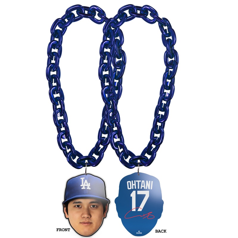Shohei Ohtani Los Angeles Dodgers MLB Fan Chain 3D Foam Necklace