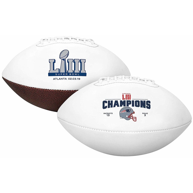 Super Bowl LIII 53 Official Size New England Patriots Championship Football