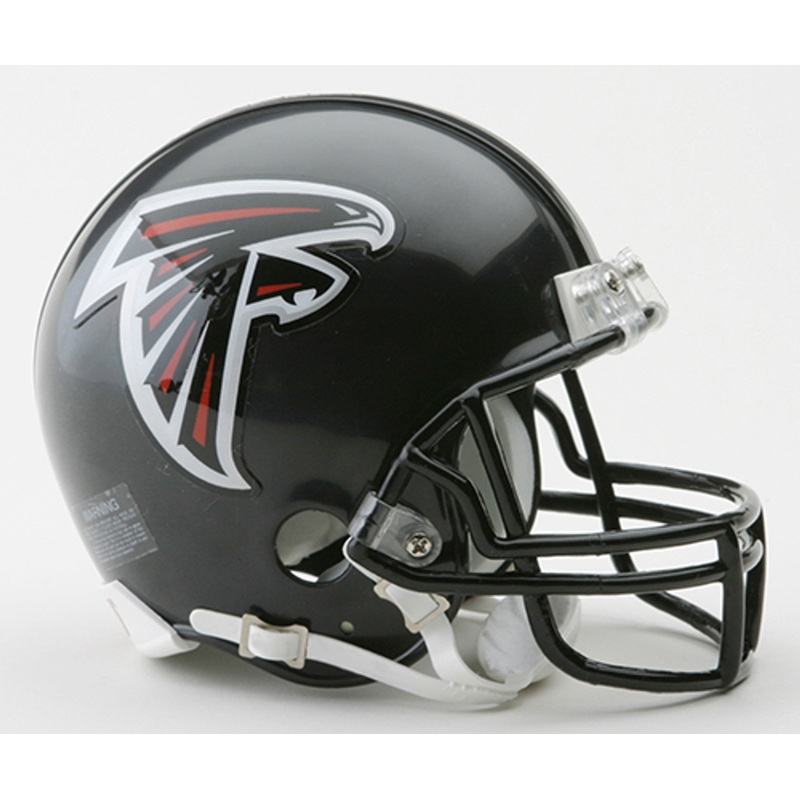 Atlanta Falcons 2003-2019 Throwback VSR4 Riddell Mini Football Helmet