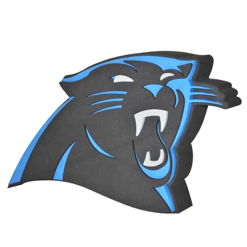 Carolina Panthers 3D Fan Foam Logo Sign