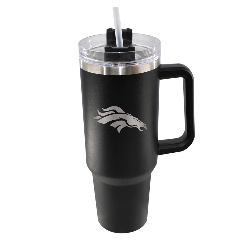 Denver Broncos 40 oz Colossal Stainless Steel Insulated Tumbler