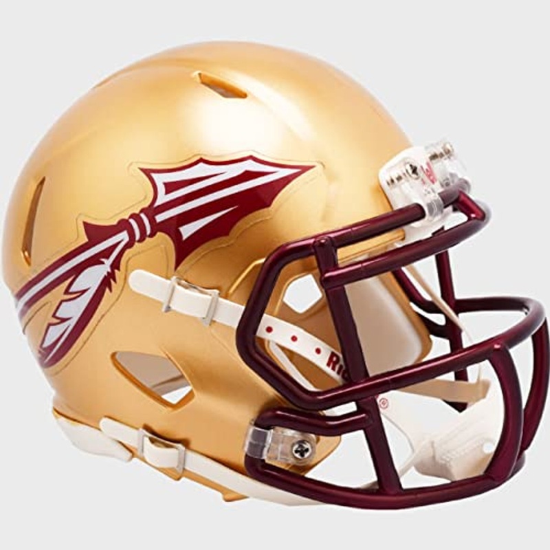 Florida State Seminoles 2022 NCAA Speed Mini Football Helmet
